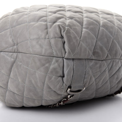 Chanel Iridescent Calfskin Quilted In The Mix Backpack Grey 5 of 8