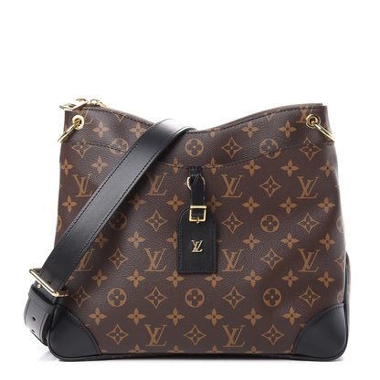 Louis Vuitton Monogram Odeon MM Black 1 of 10