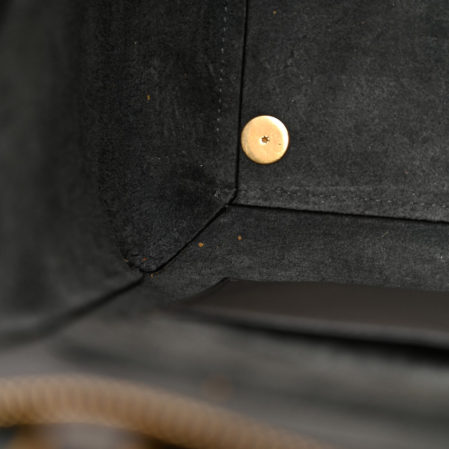 Grained Calfskin Mini Belt Bag Grey
