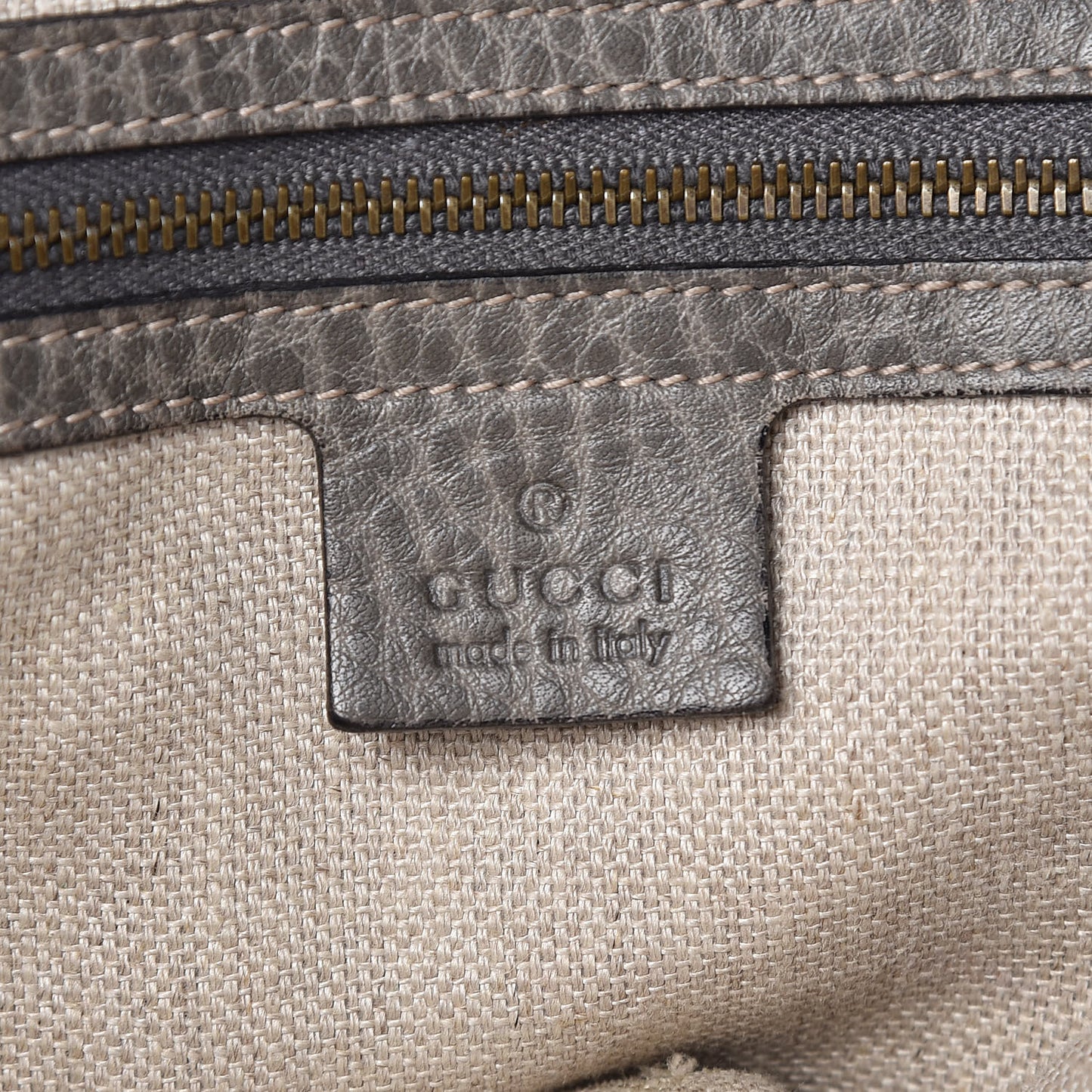 Monogram Large Sunset Tote Brown