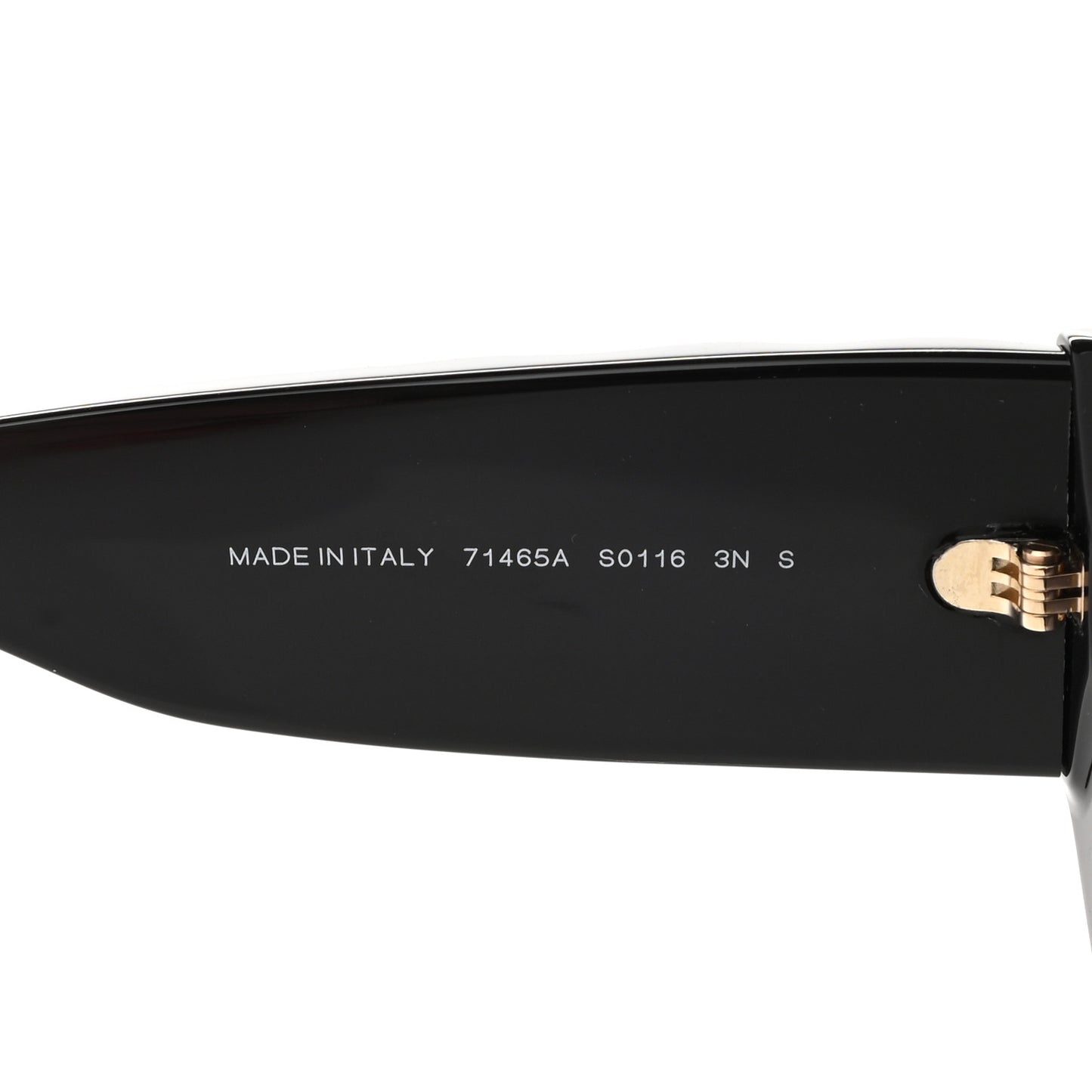Acetate Quilted CC Pilot Sunglasses 71465 Black