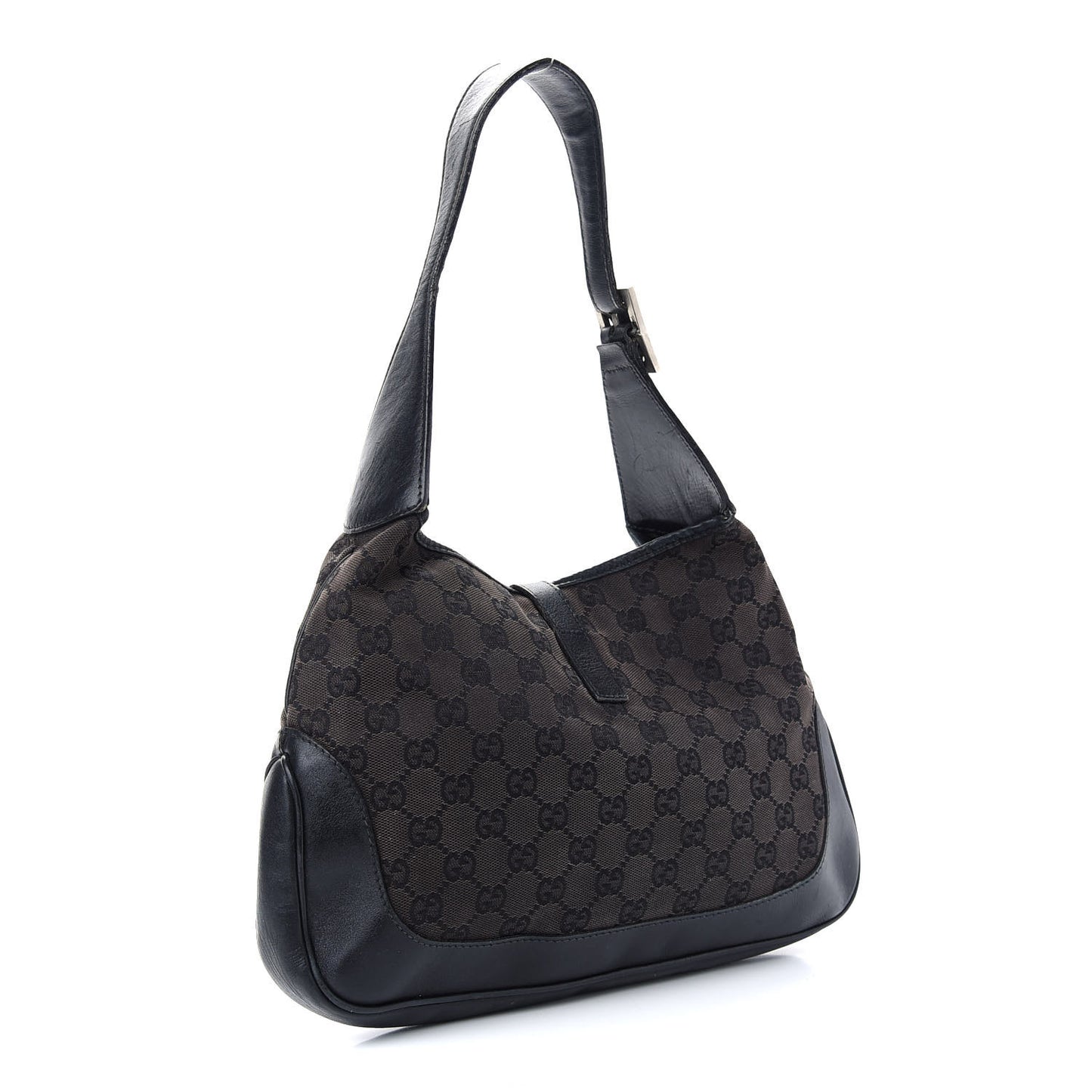 Monogram Small Jackie O Hobo Dark Brown