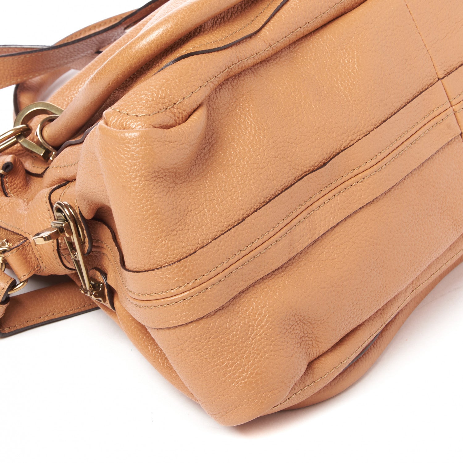 Chloe Calfskin Medium Paraty Light Tan 6 of 8