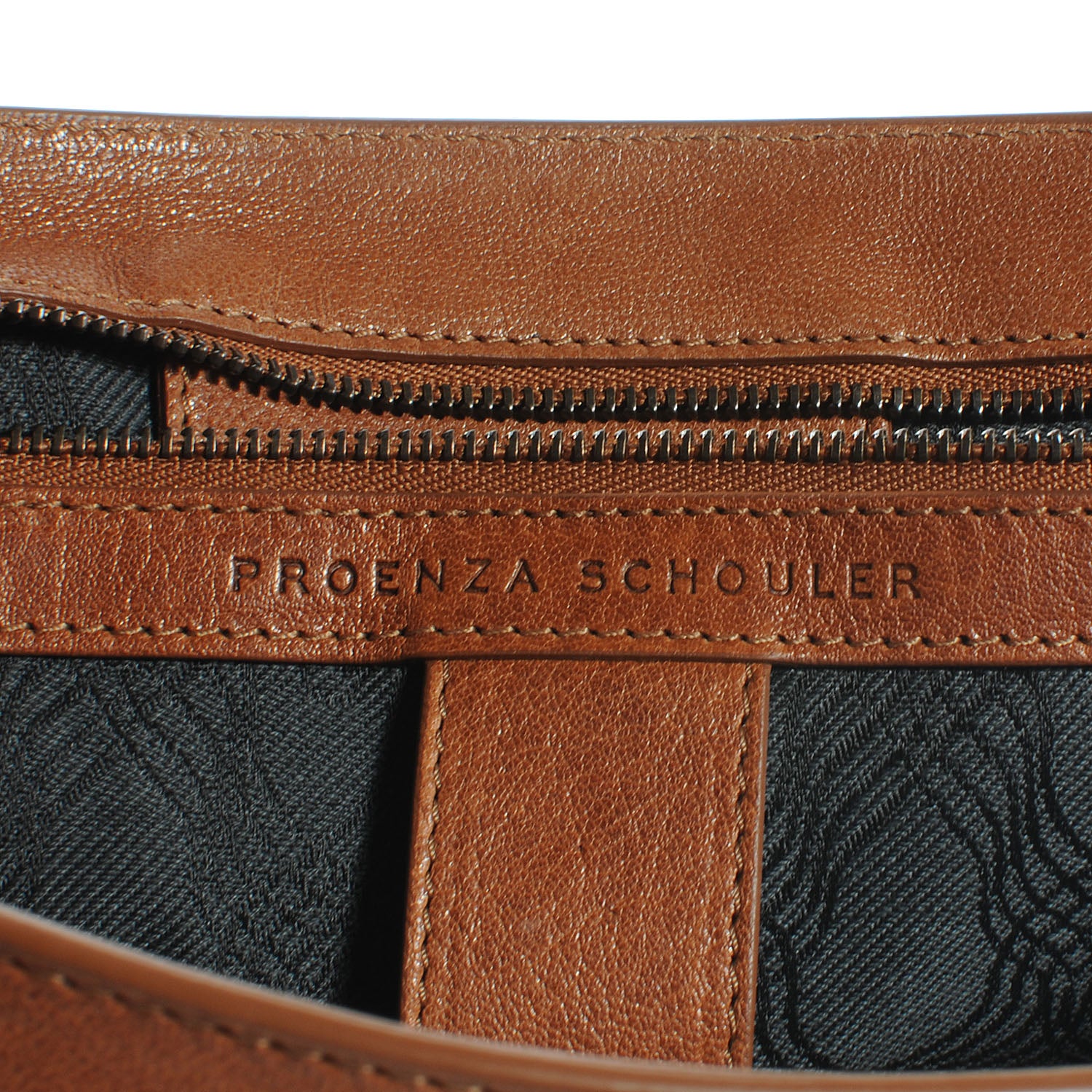 Proenza Schouler Lambskin Large PS1 Satchel Saddle 8 of 8