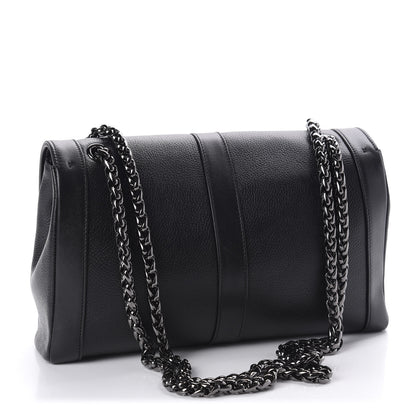 Christian Louboutin Calfskin Small Sweet Charity Shoulder Bag Black 3 of 10