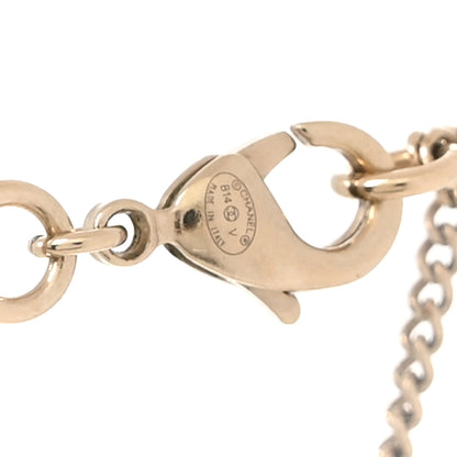 Chanel Enamel Pearl CC Baroque Drop Necklace Black Gold 4 of 5