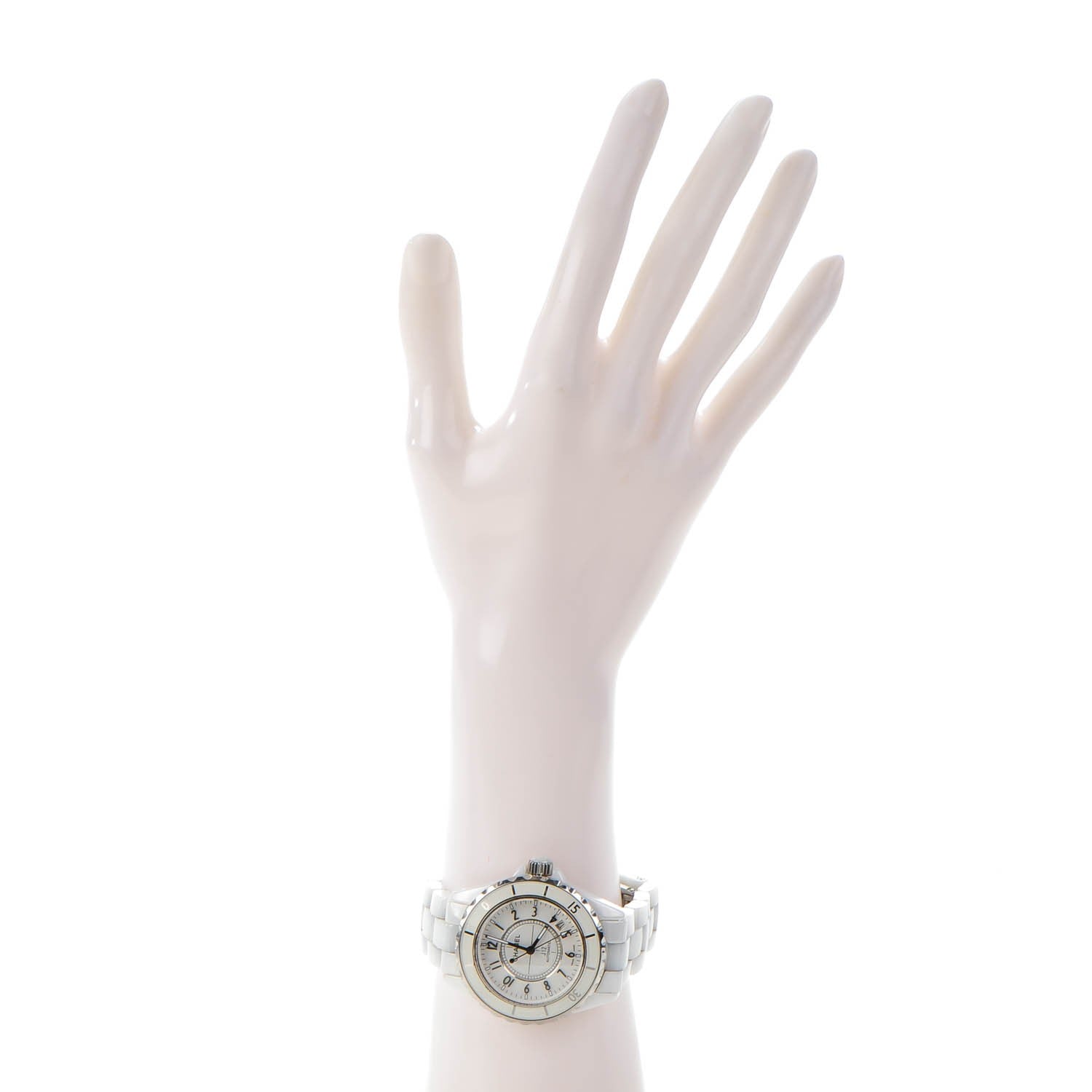 Chanel Stainless Steel Ceramic 38mm J12 Automatic Watch White 2 of 5