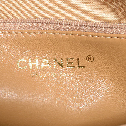 Chanel Caviar Quilted Medallion Tote Beige 6 of 7