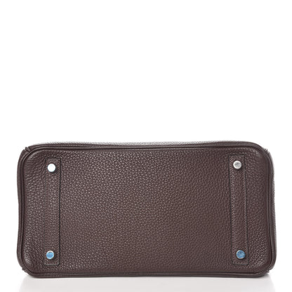 Hermes Togo Birkin 30 Chocolate 7 of 37