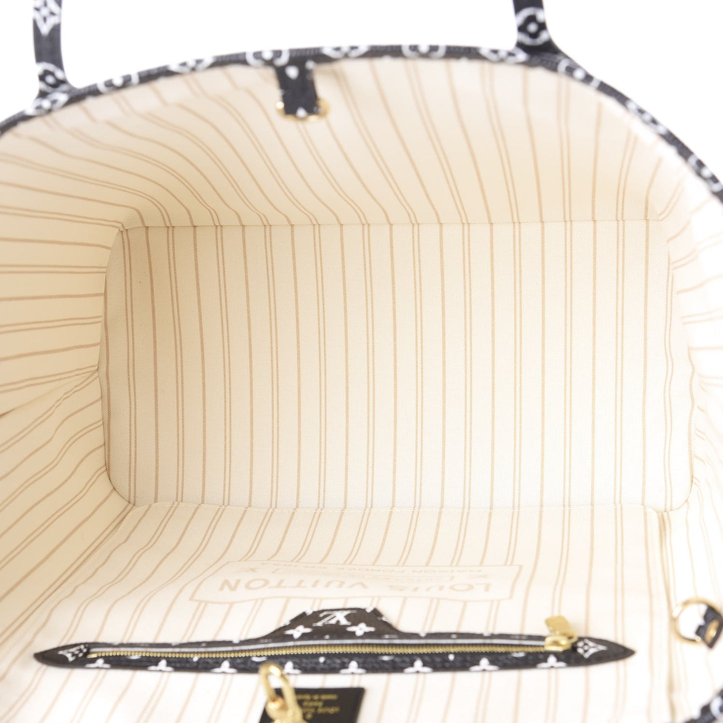 Monogram Giant Jungle Neverfull MM Ivory