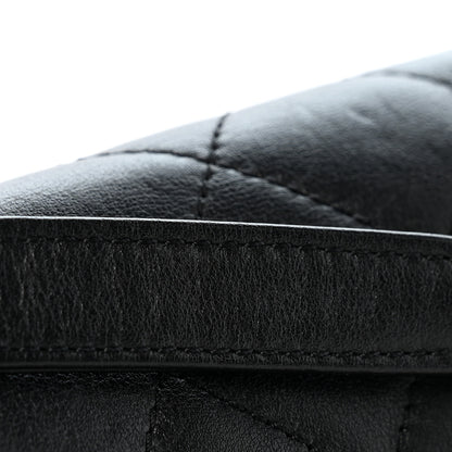 Chanel Calfskin Quilted Small Enchained Flap Black 13 of 14