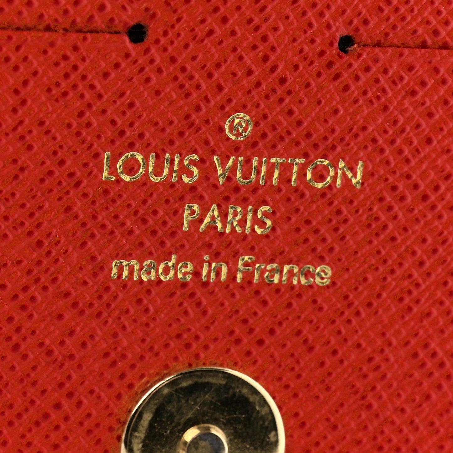 Monogram Adele Wallet Coquelicot