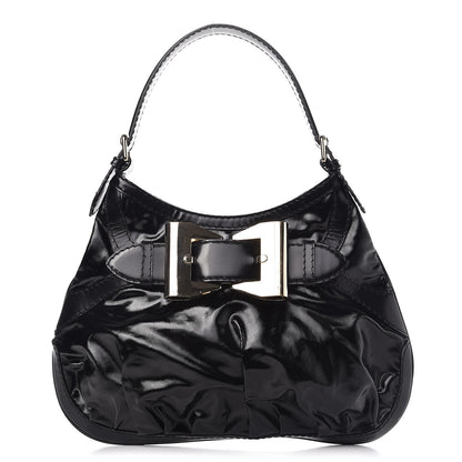 Gucci Dialux Queen Bow Hobo Black 1 of 12