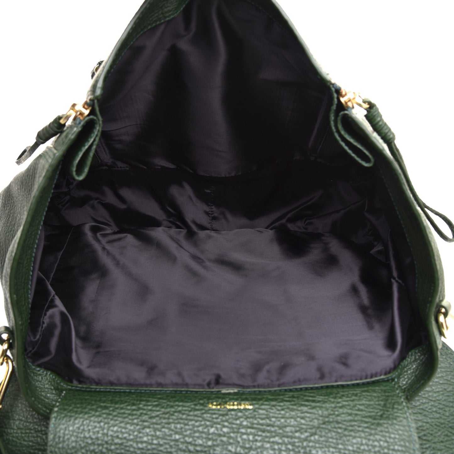 Textured Calfskin Large Pashli Satchel Jade