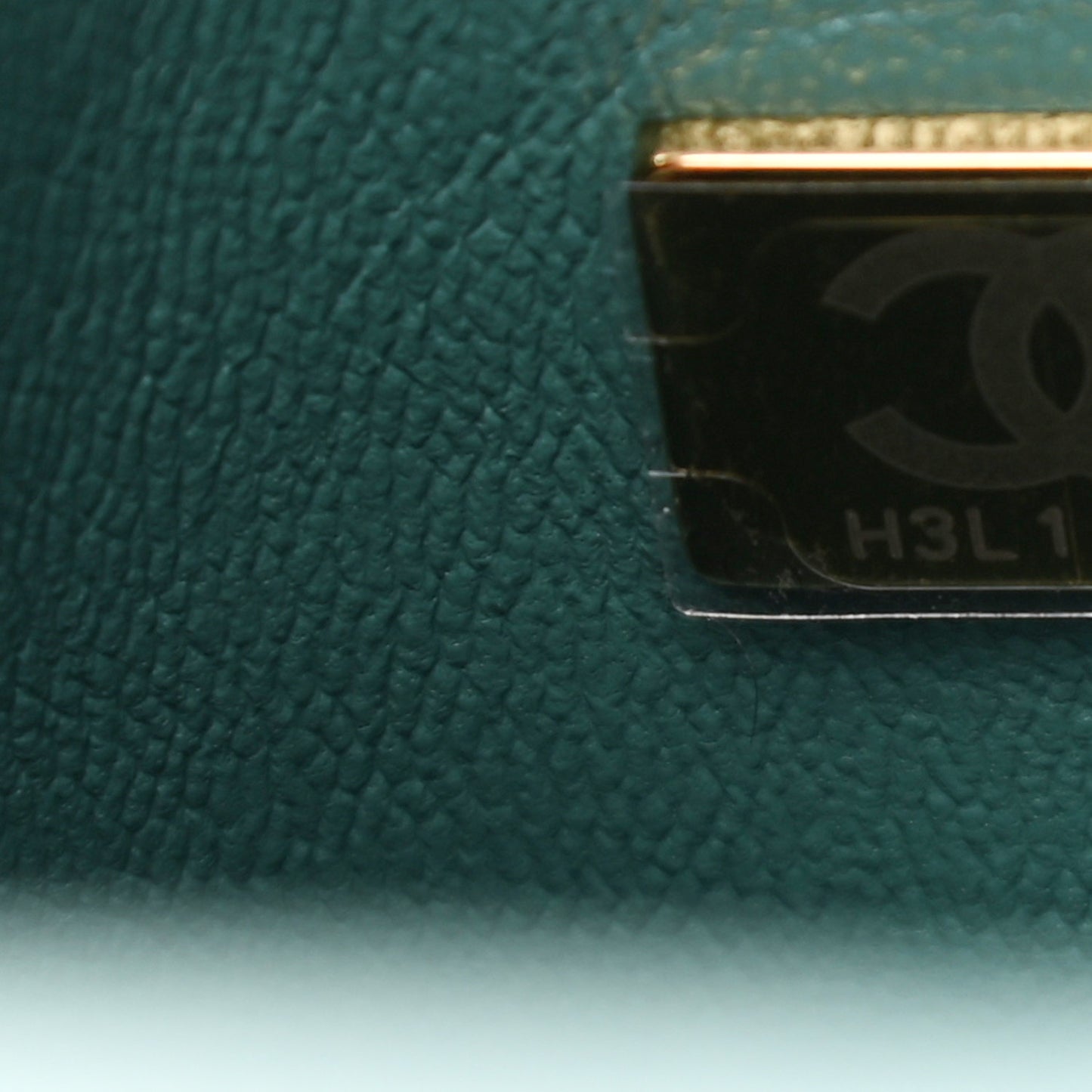 Caviar Quilted Medium Coco Handle Flap Dark Green
