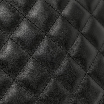 Chanel Lambskin Quilted Medium Cosmetic Case Black 8 of 10