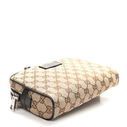 Gucci Monogram Belt Bag Dark Brown 4 of 10
