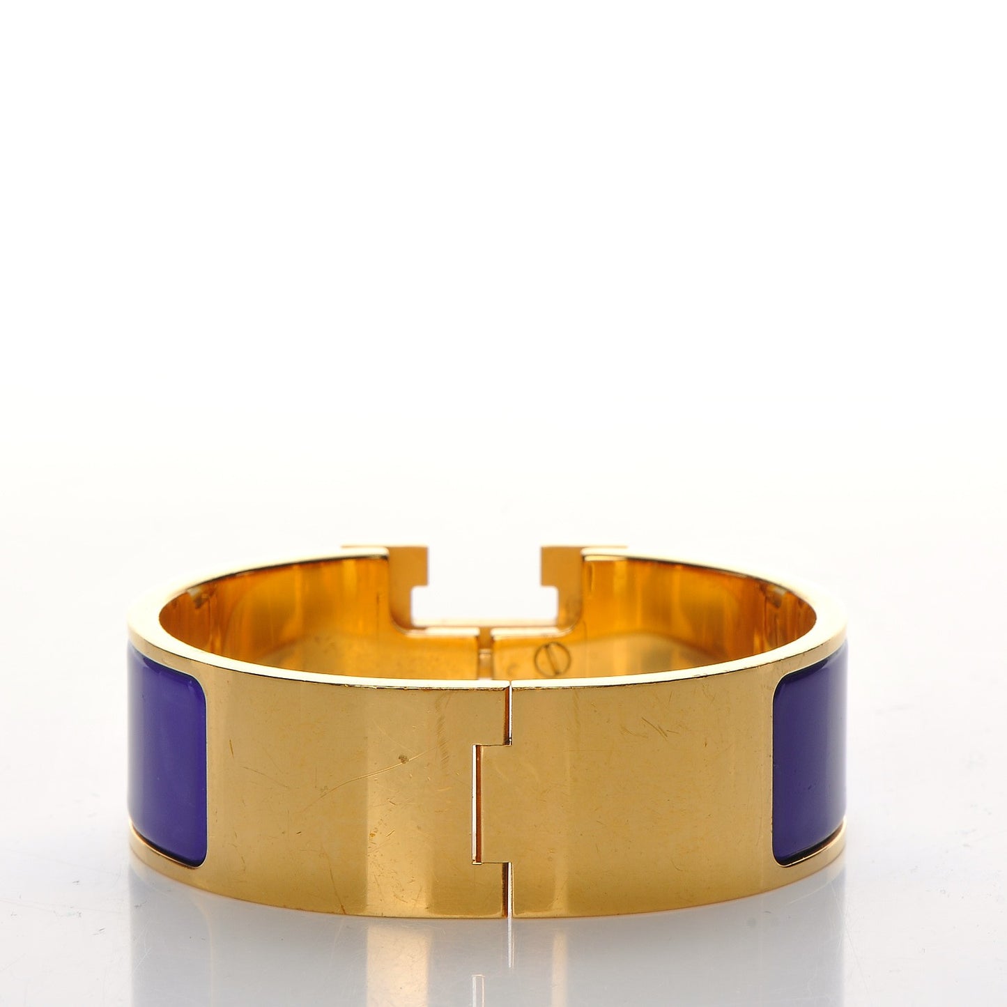 Enamel Wide Clic Clac H Bracelet PM Iris