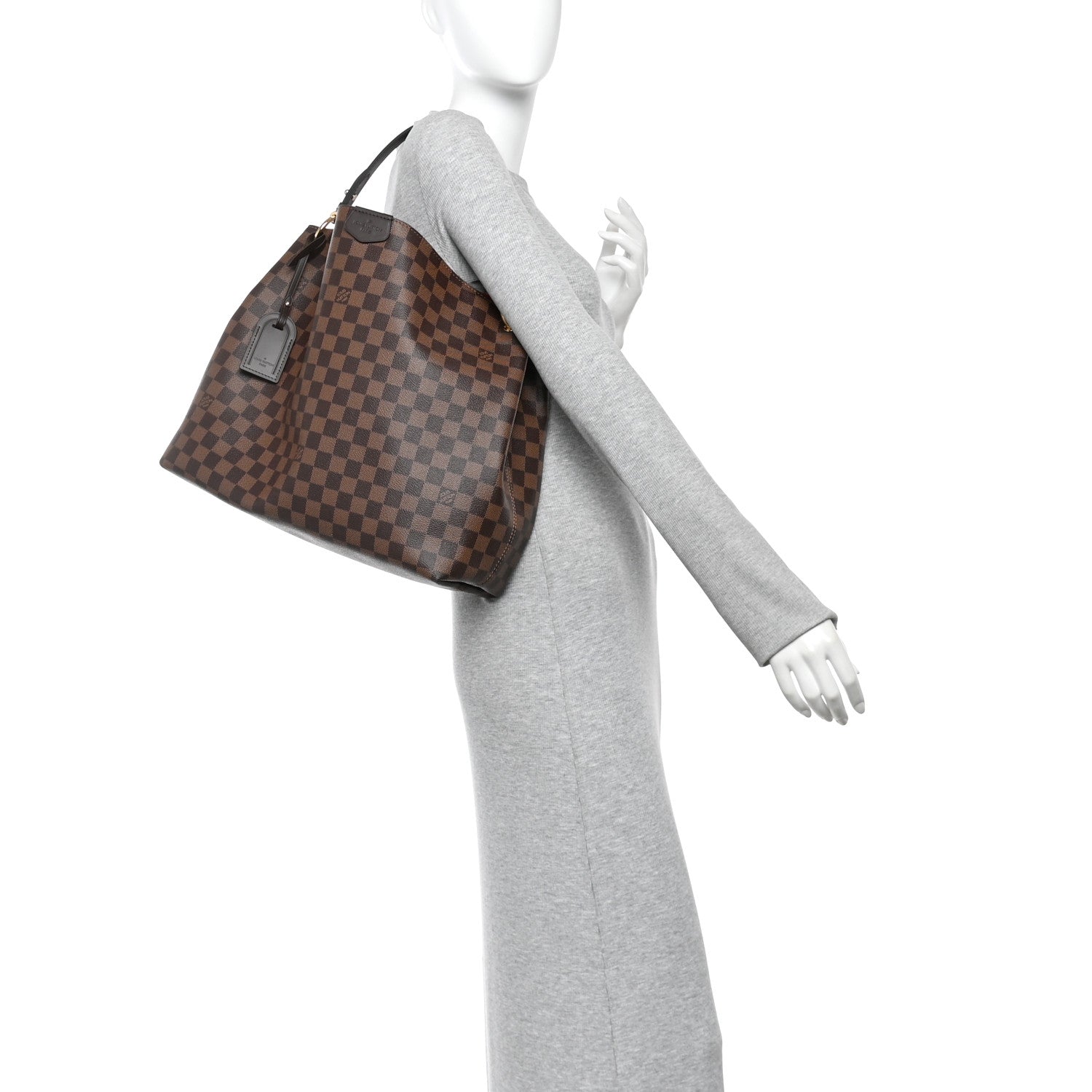 Louis Vuitton Damier Ebene Graceful MM 3 of 9