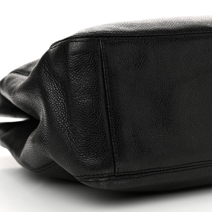 Chanel Caviar Weekender Bag Black 9 of 15