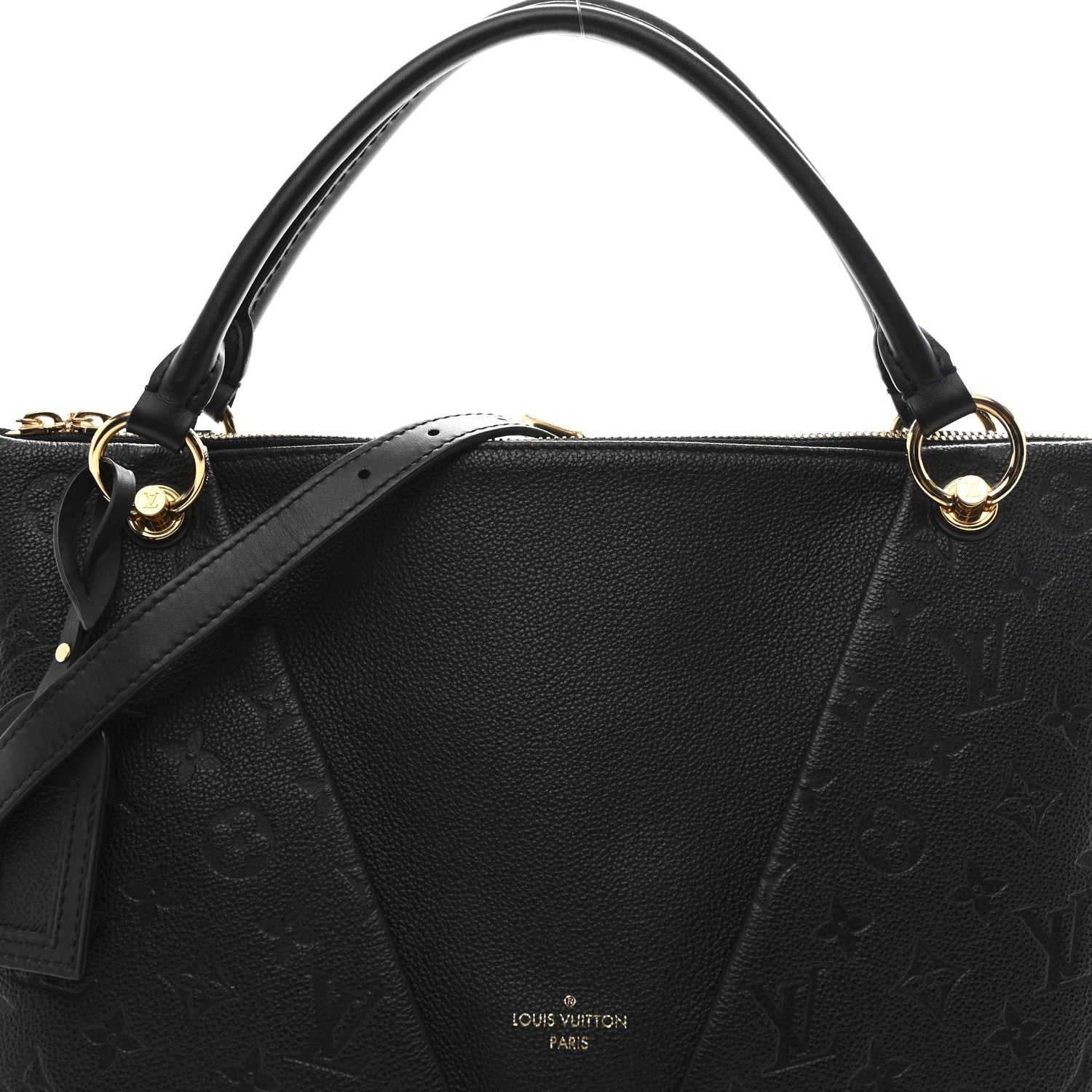 Louis Vuitton Empreinte V Tote MM Black 7 of 9