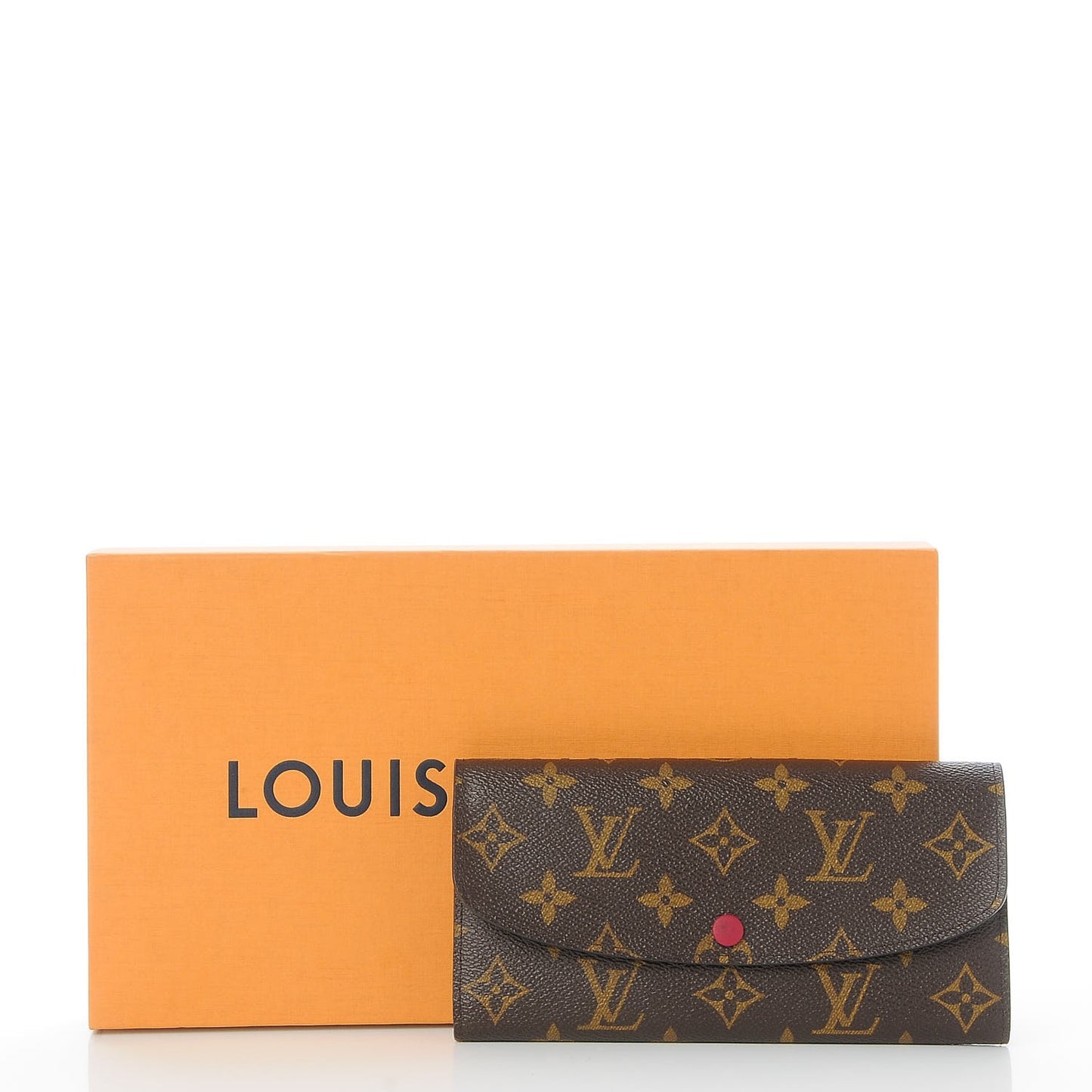 Monogram Emilie Wallet Fuchsia