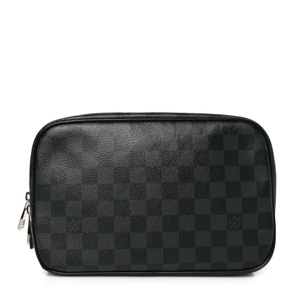 Louis Vuitton Damier Graphite Toilet Pouch GM 1 of 8