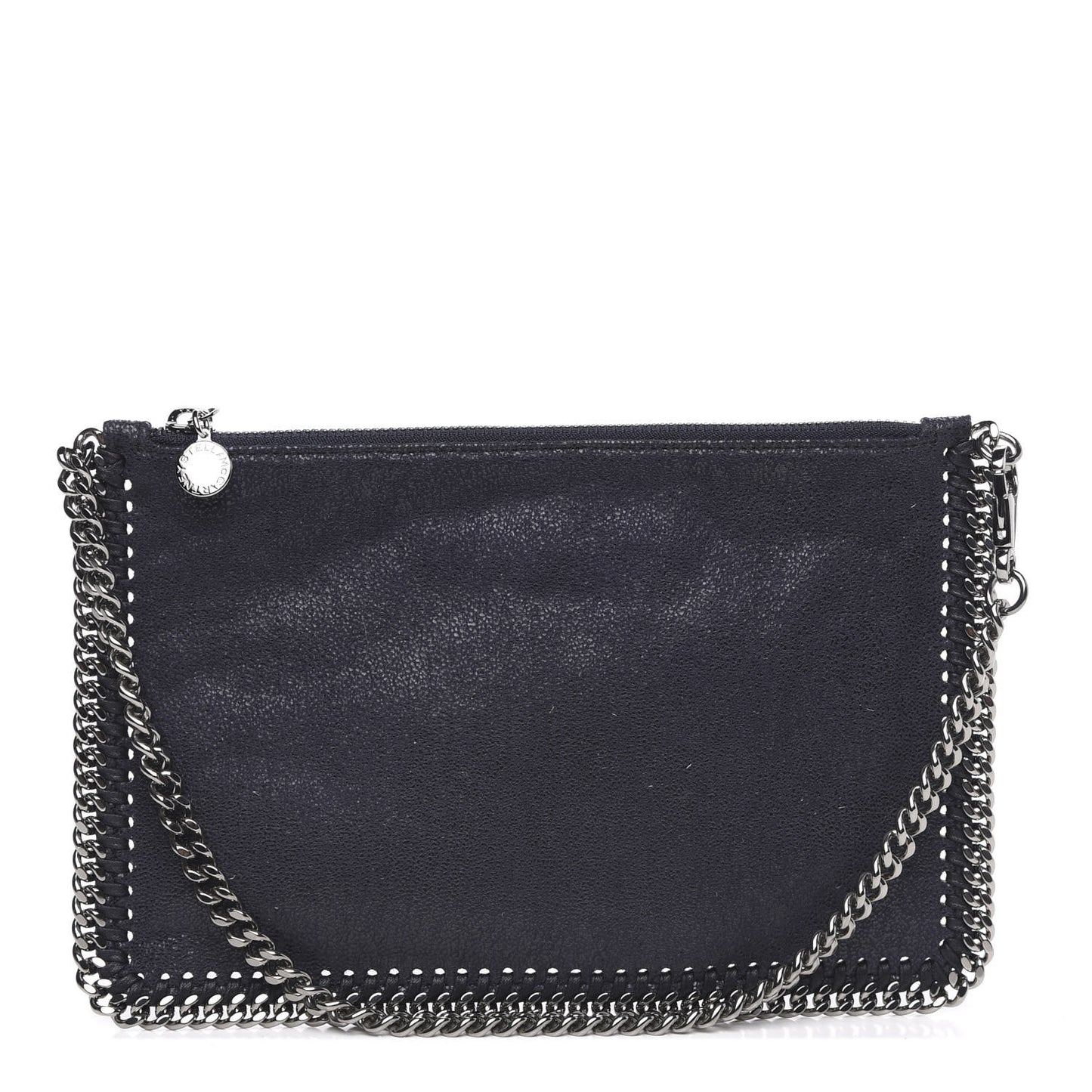 Shaggy Deer Falabella Clutch Navy