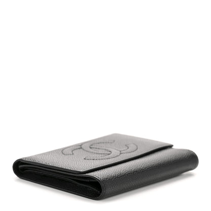 Chanel Caviar Timeless CC Wallet Black 4 of 11