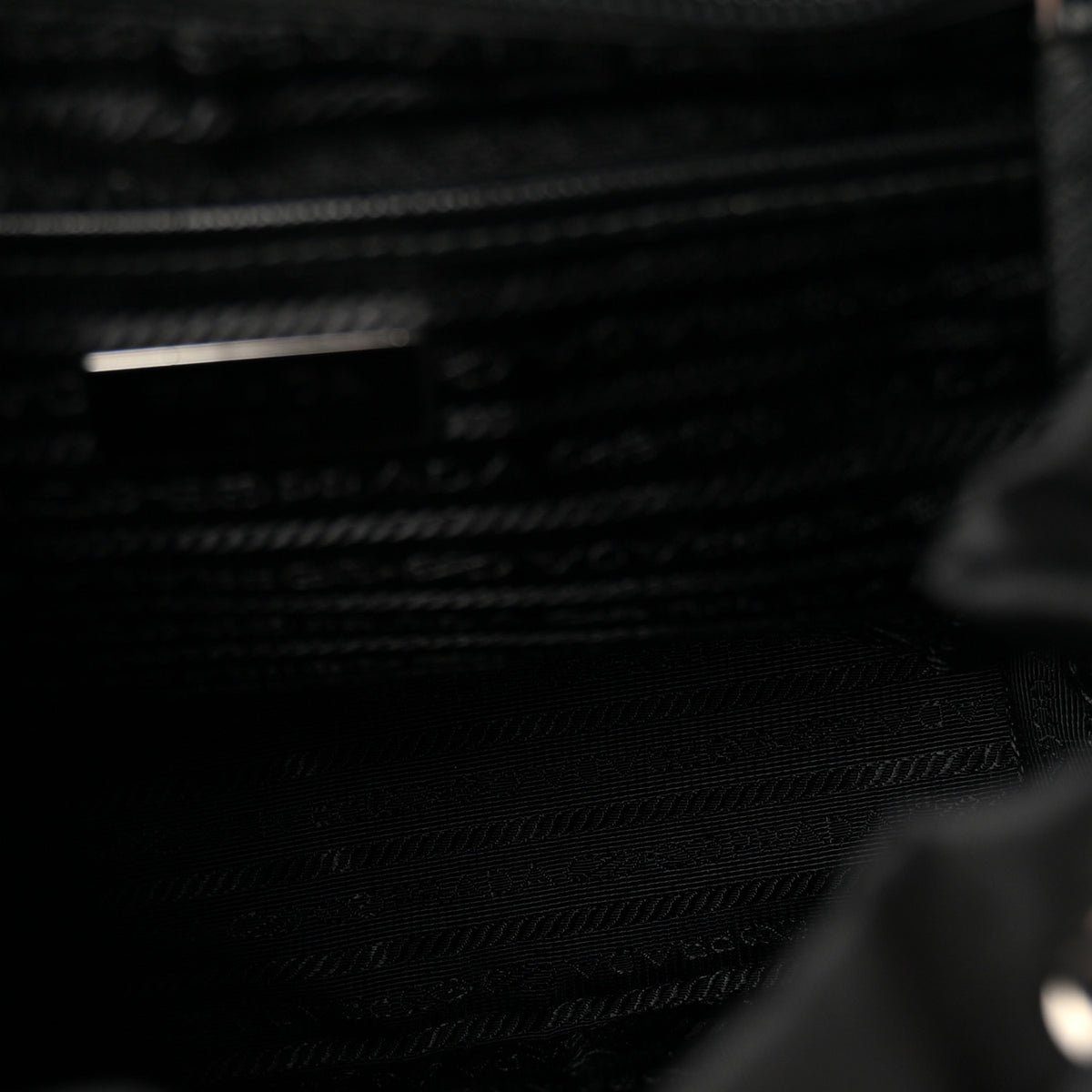 Prada Re-Nylon Vela Saffiano Small Backpack Black 4 of 9