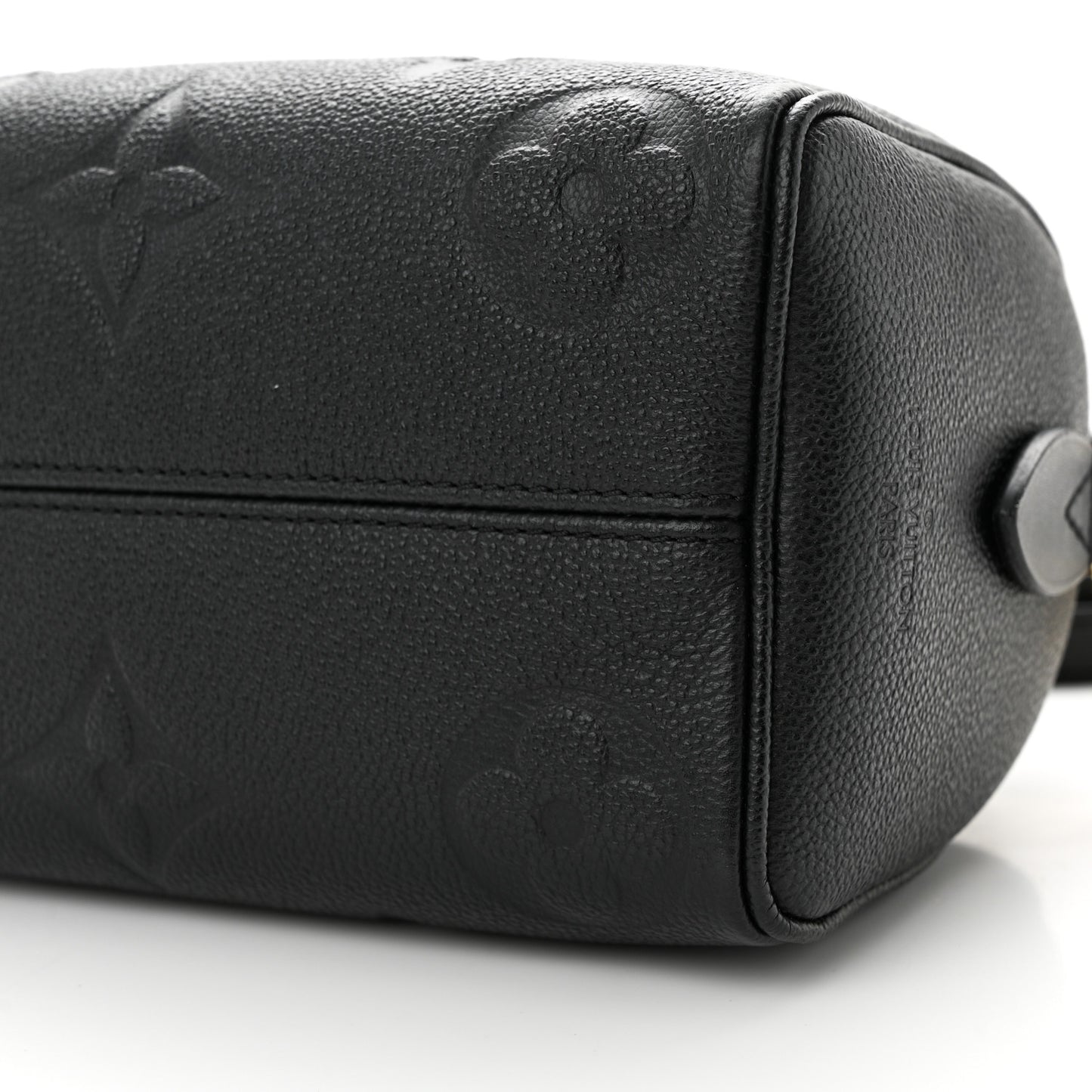 LOUIS VUITTON Empreinte Monogram Giant Speedy Bandouliere 20 Black