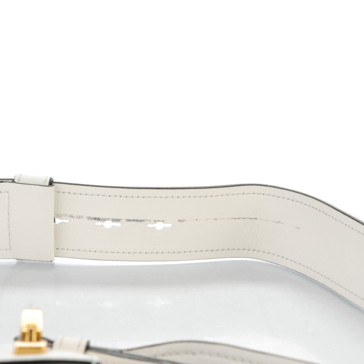 City Calf Pionniere Saddle Bag Black White