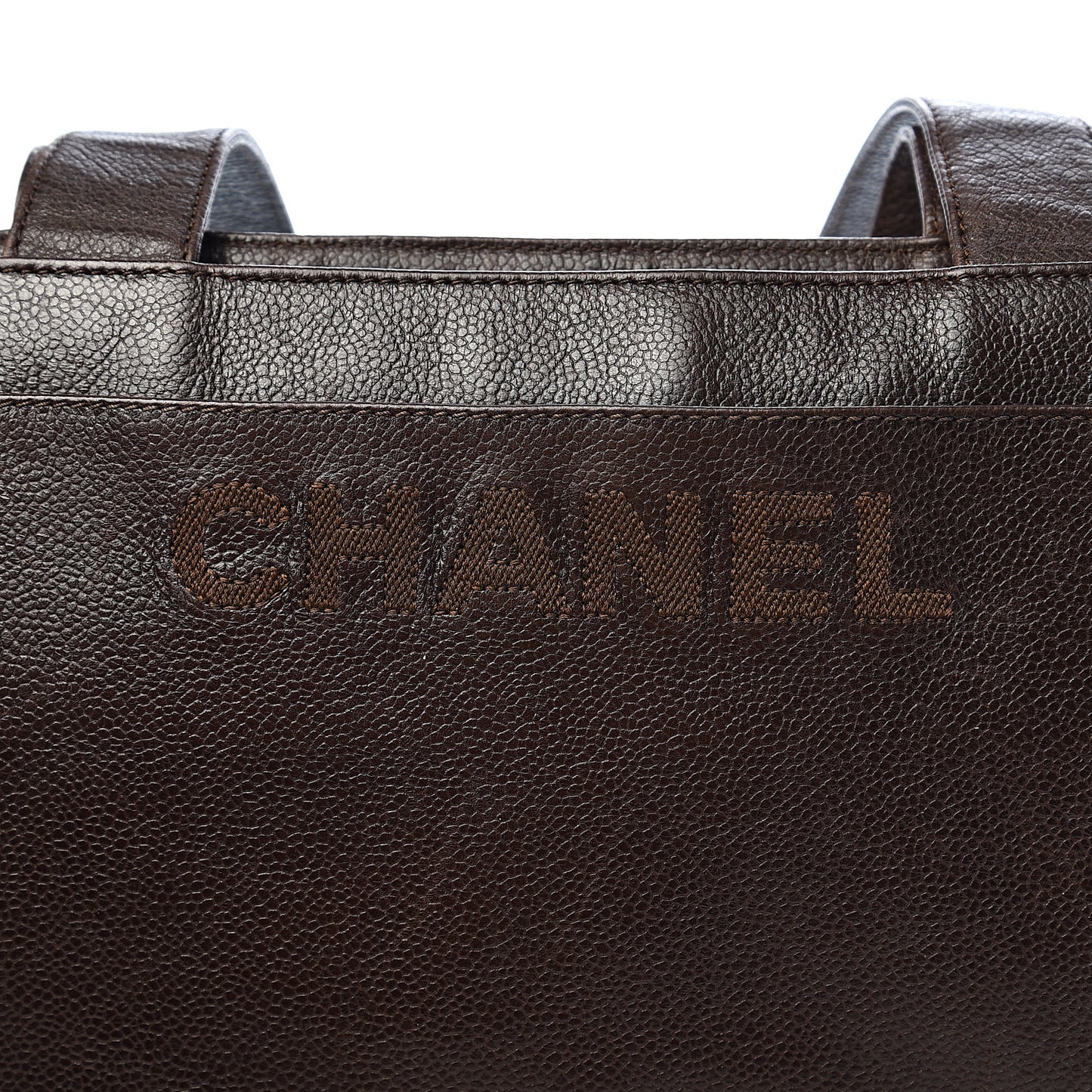 Caviar Shoulder Bag Brown