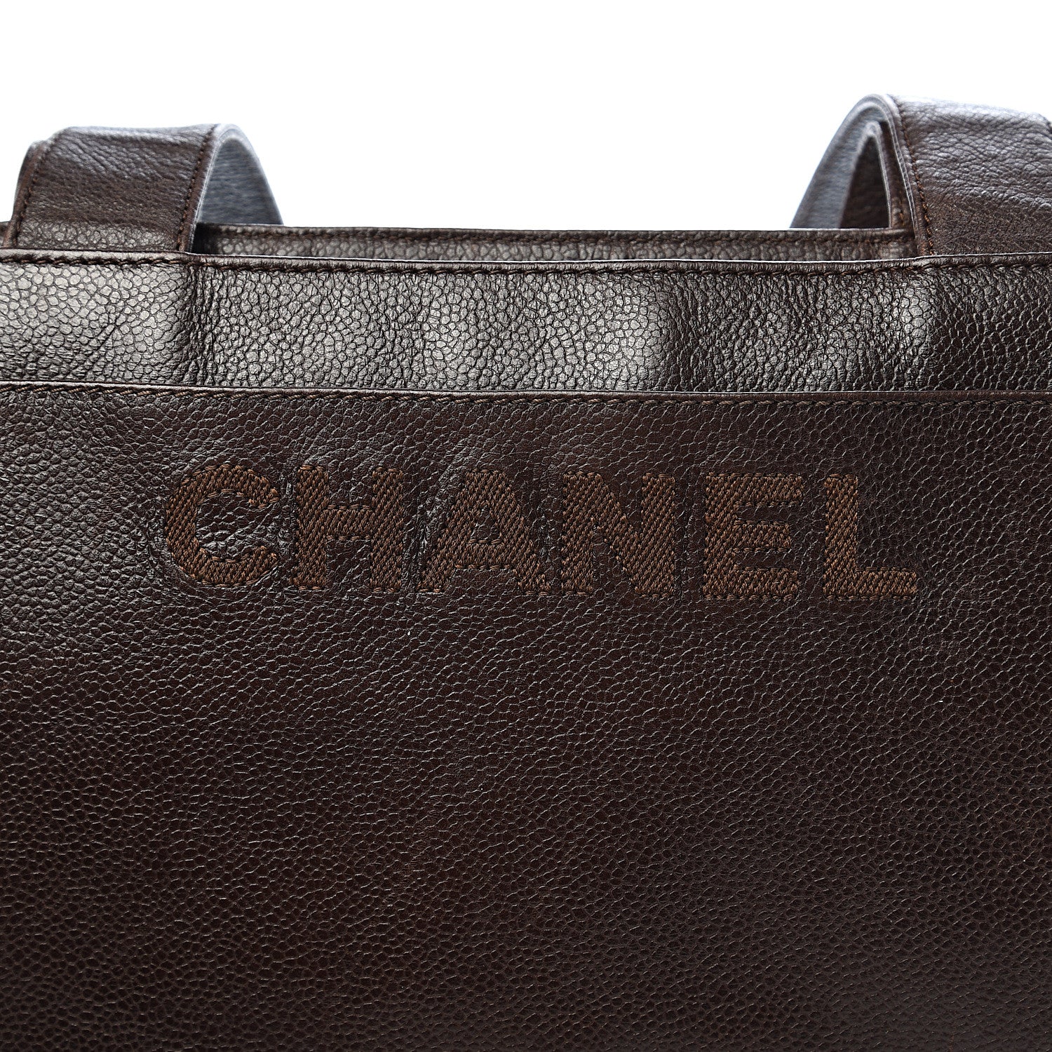 Chanel Caviar Shoulder Bag Brown 13 of 14