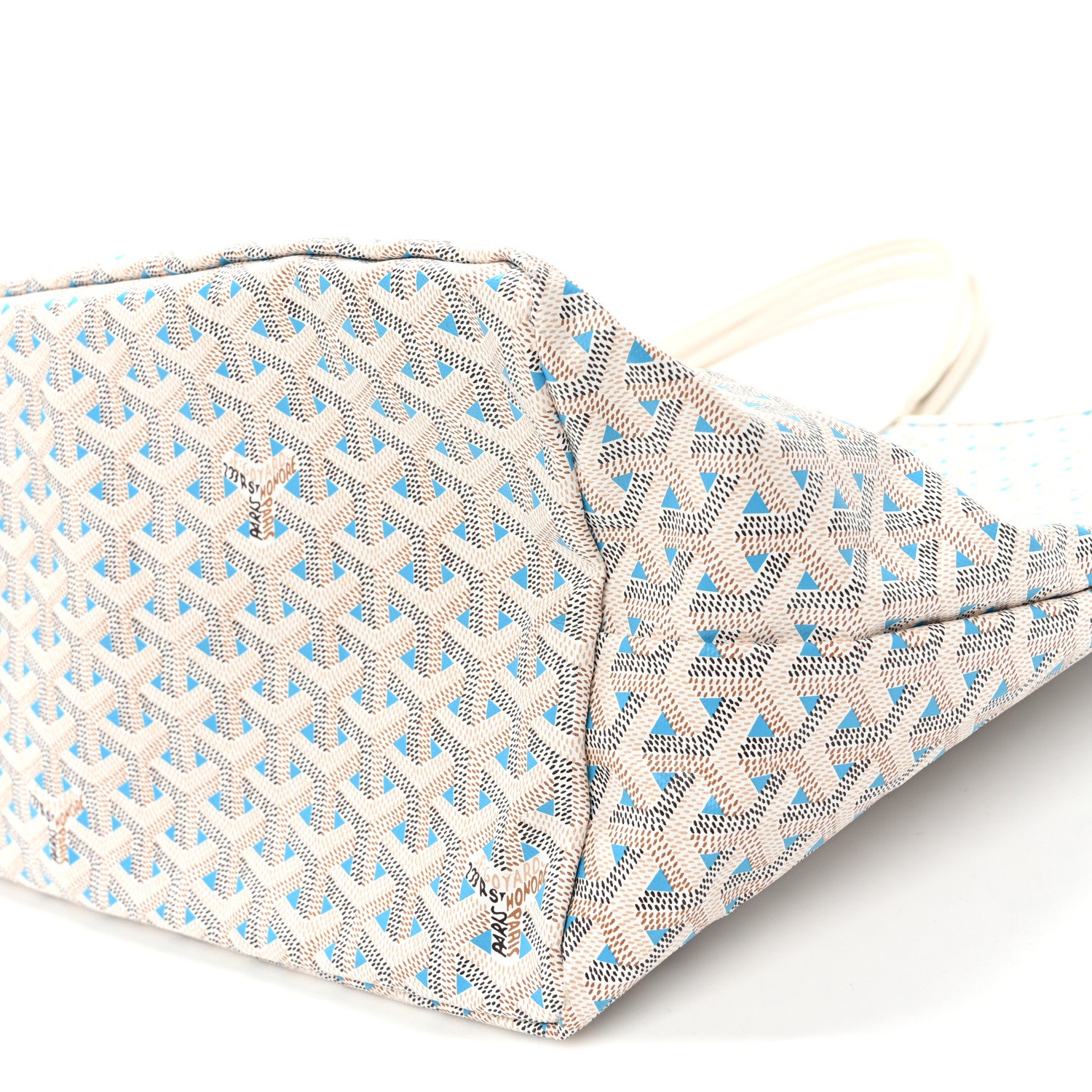 Goyard Goyardine Saint Louis Claire Voie GM White Opaline 11 of 11