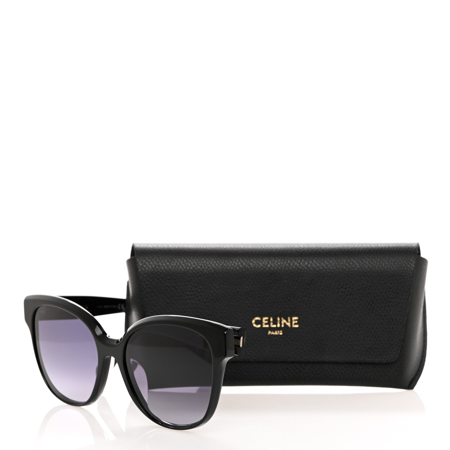Celine Acetate Cat Eye Sunglasses CL401491 Black 7 of 7