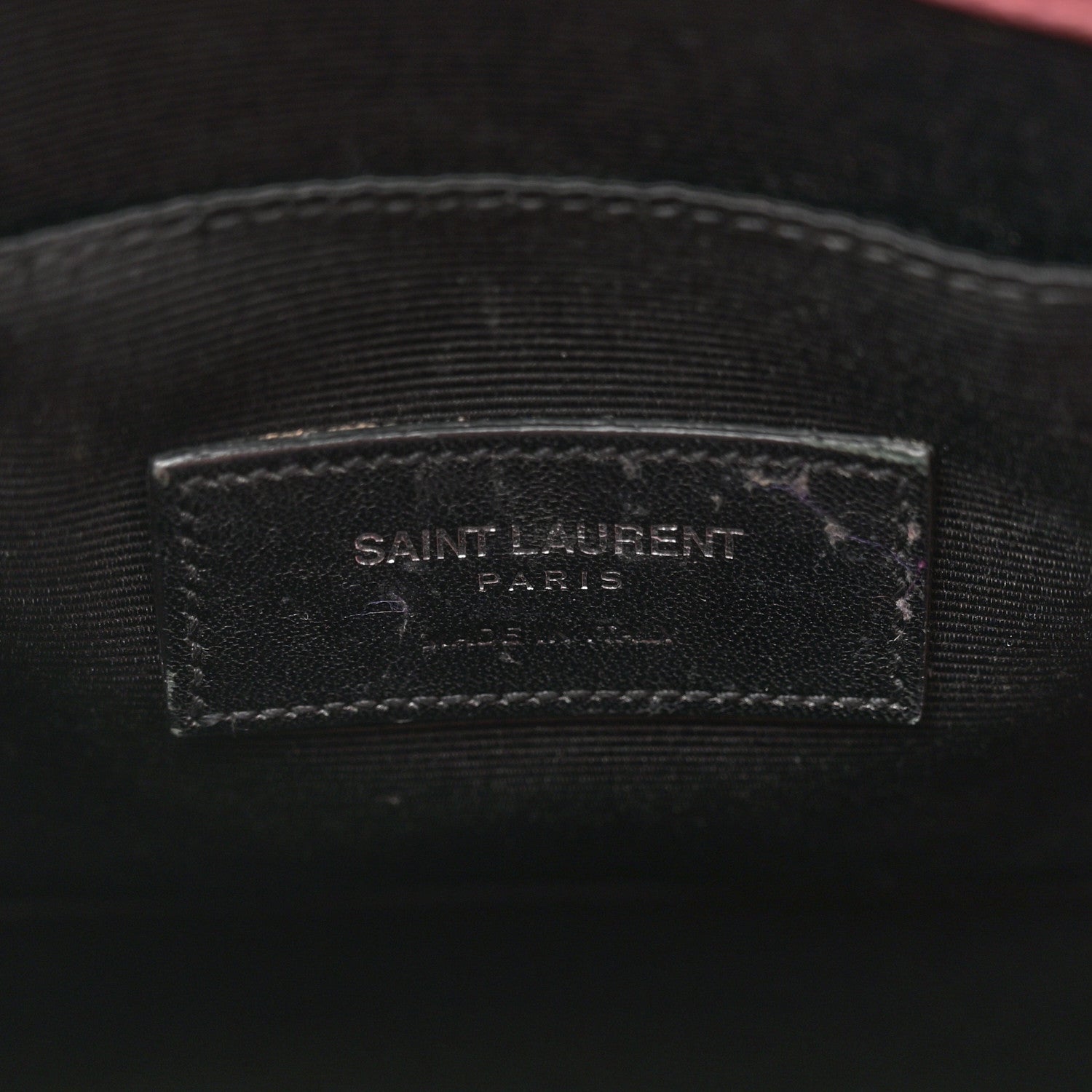 Saint Laurent Grained Calfskin Baby Sac De Jour Dark Rose 6 of 18