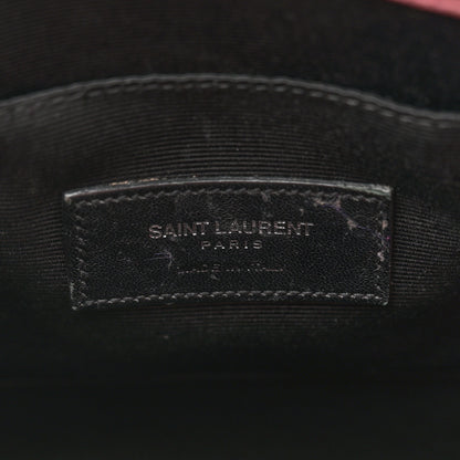 Saint Laurent Grained Calfskin Baby Sac De Jour Dark Rose 6 of 18