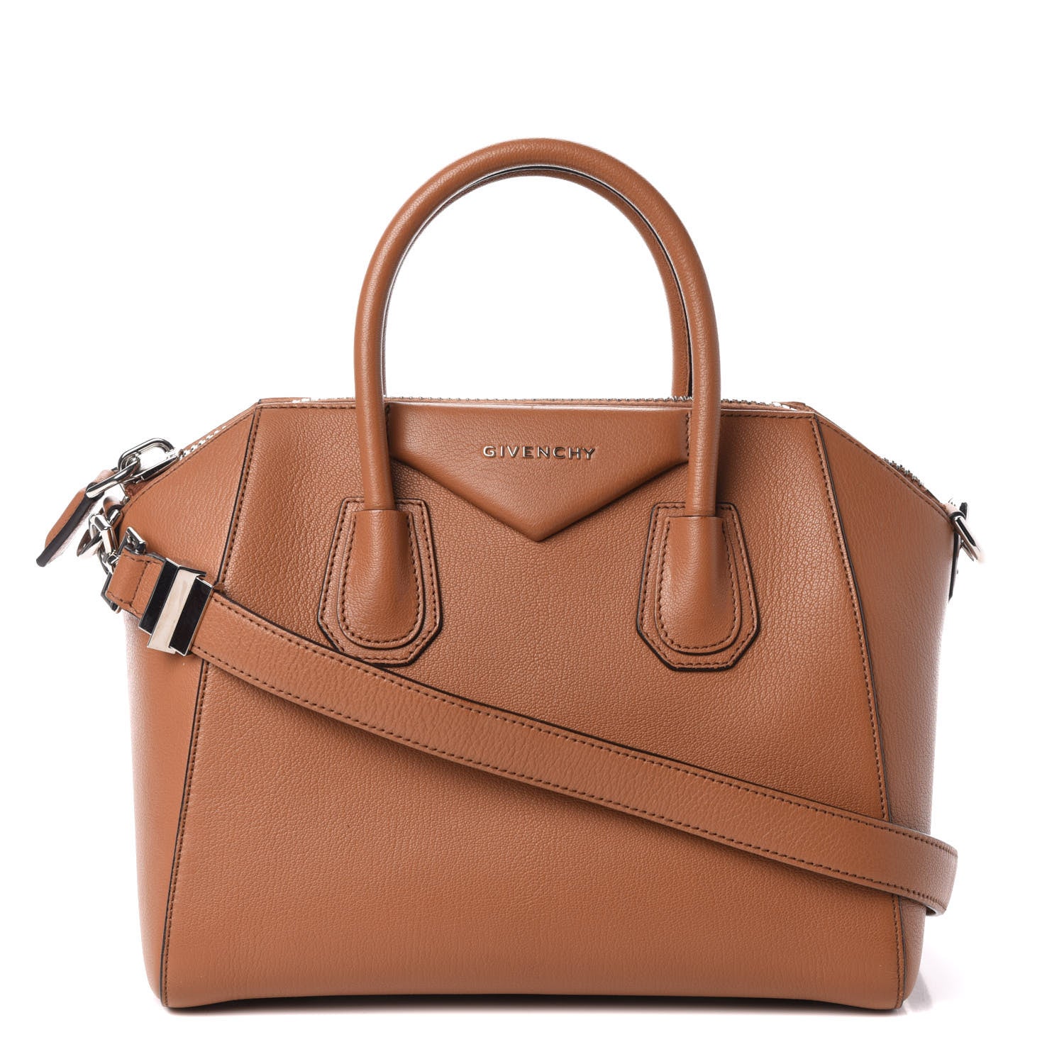 Givenchy Sugar Goatskin Small Antigona Caramel 1 of 10