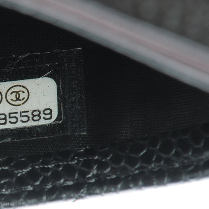 Chanel Caviar Quilted Card Holder Black 8 of 9