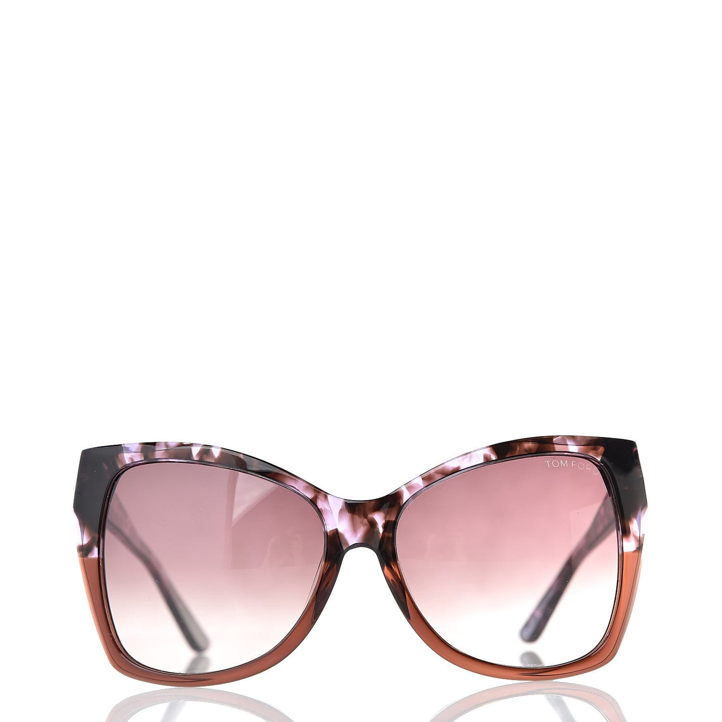 Carli Oversize Square Cateye Sunglasses TF295 Purple