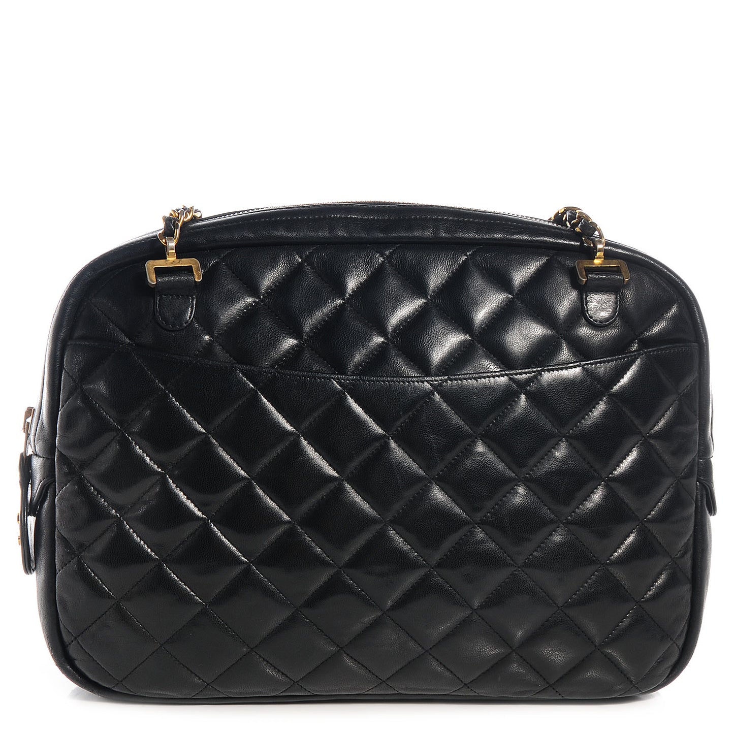 Lambskin Camera Case Black
