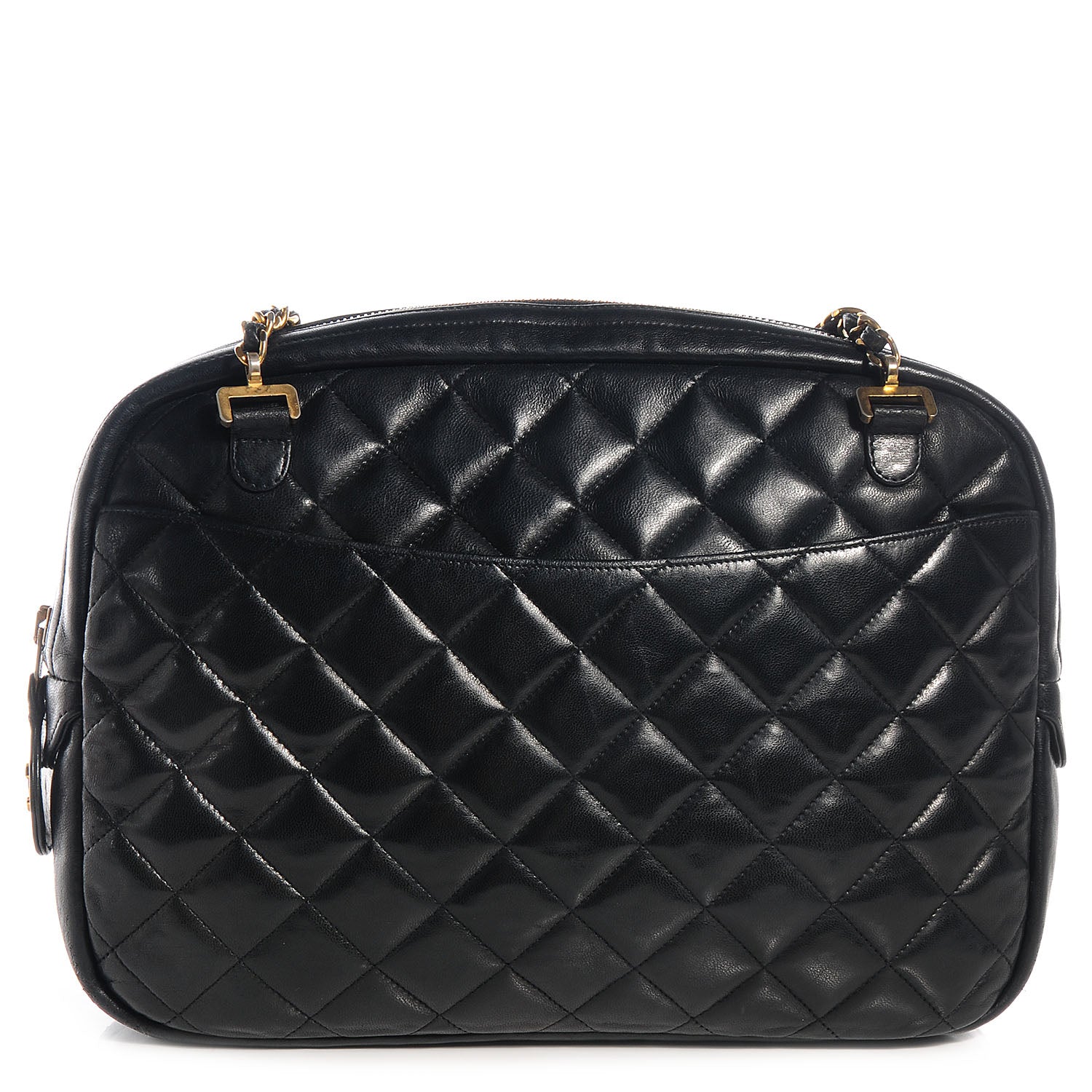 Chanel Lambskin Camera Case Black 1 of 8