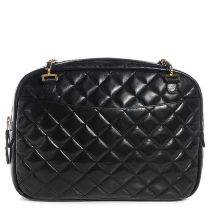 Chanel Lambskin Camera Case Black 1 of 8