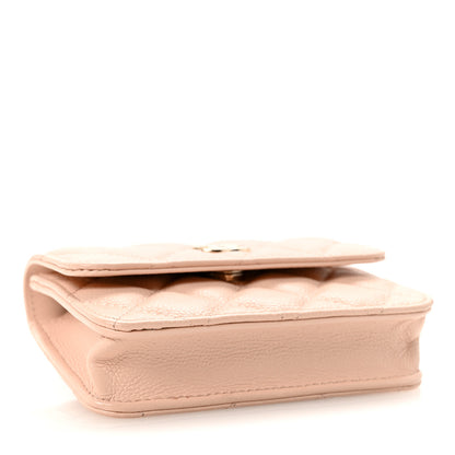 Chanel Caviar Quilted Mini Chain Belt Bag Light Beige 4 of 10