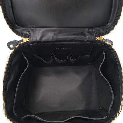 Chanel Lambskin Quilted Vanity Black 8 of 16