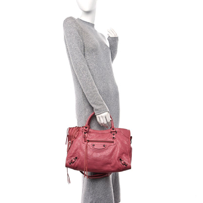 Balenciaga Agneau Classic Hardware City Rose Hortensia 2 of 18