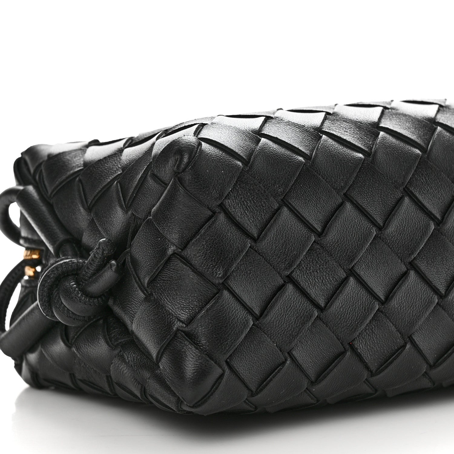 Bottega Veneta Nappa Intrecciato Mini Loop Camera Bag Black 8 of 9