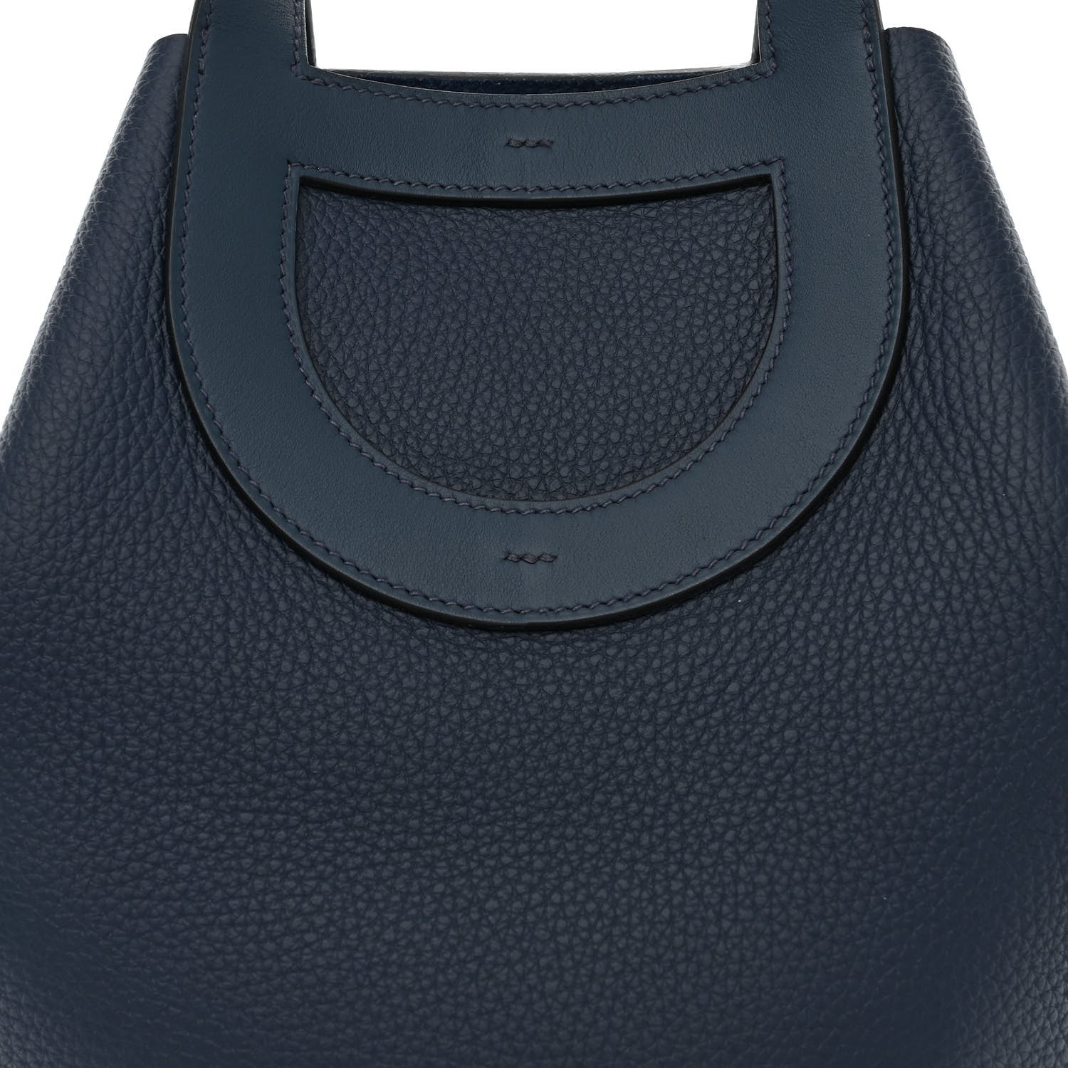Hermes Taurillon Clemence Swift In-The-Loop 23 Bag Bleu de Prusse 8 of 11