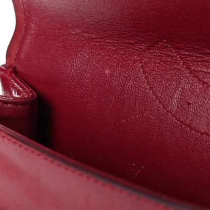 Chanel Distressed Patent Quilted 2.55 Reissue 227 Flap Red 5 of 5